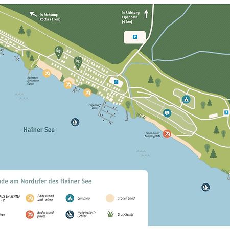 Haus Im Schilf 2 - Ferienwohnungen Am Hainer See Bei Leipzig Neukieritzsch Exteriér fotografie