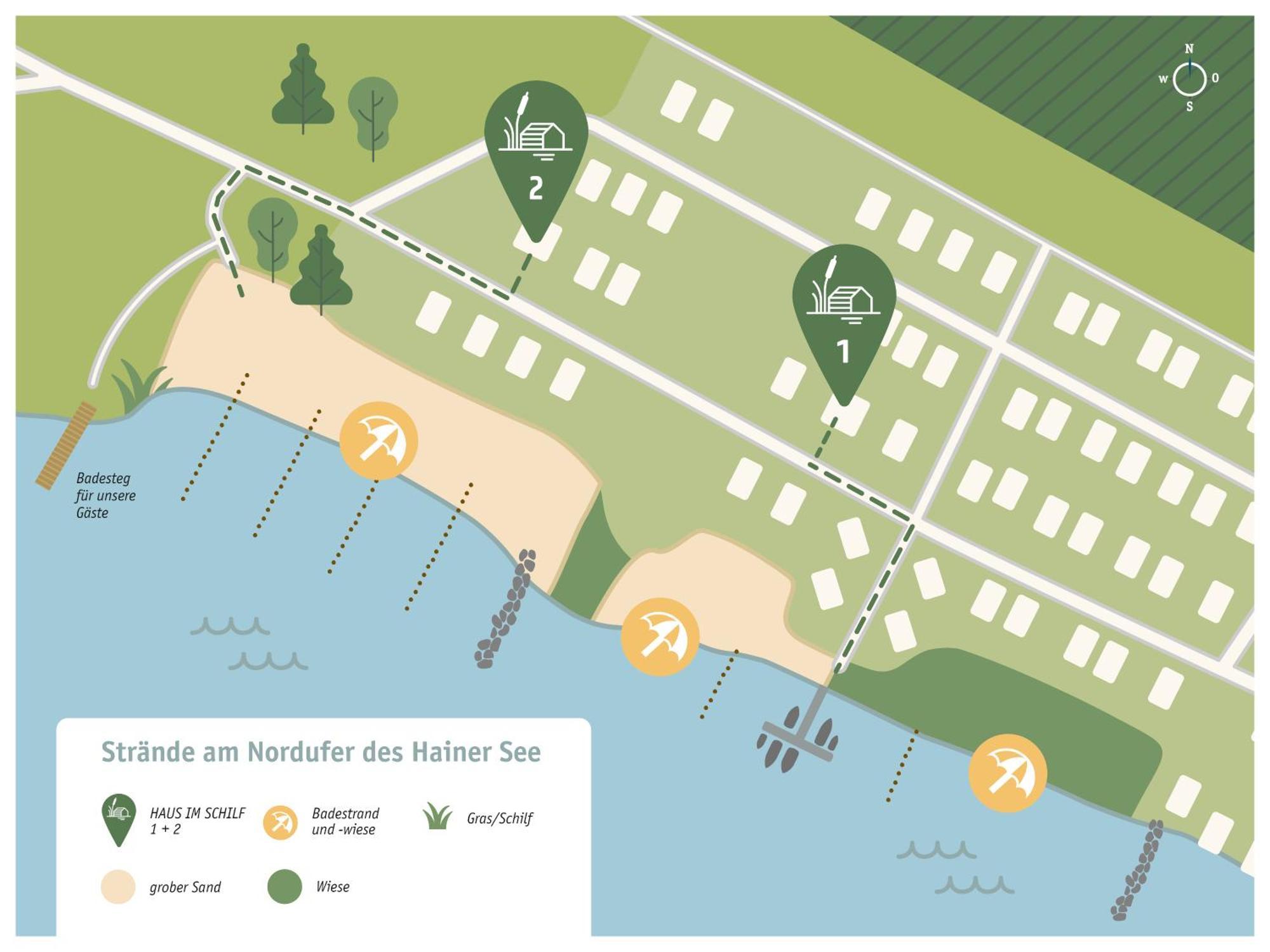 Haus Im Schilf 2 - Ferienwohnungen Am Hainer See Bei Leipzig Neukieritzsch Exteriér fotografie