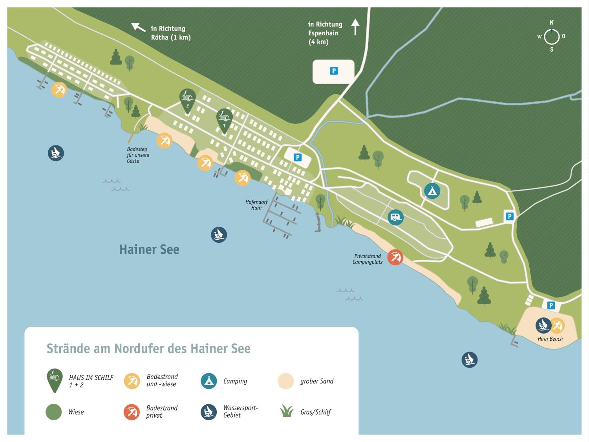 Haus Im Schilf 2 - Ferienwohnungen Am Hainer See Bei Leipzig Neukieritzsch Exteriér fotografie